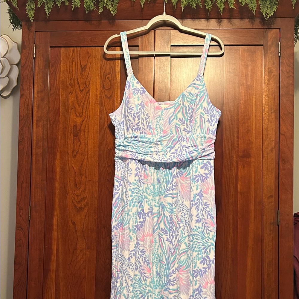 Lilly Pulitzer Pastel Maxi Dress